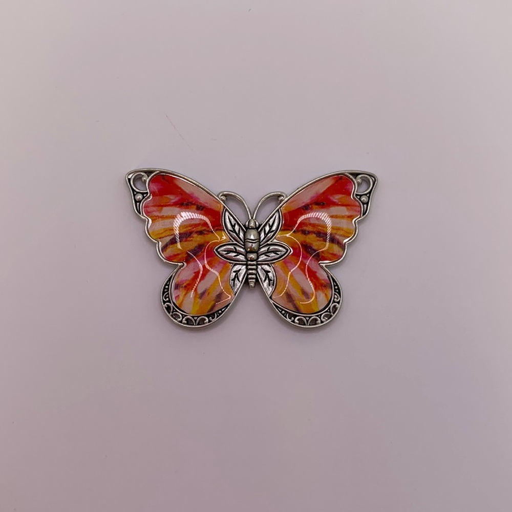 Butterfly Enamel Charm/ pendant - brand new